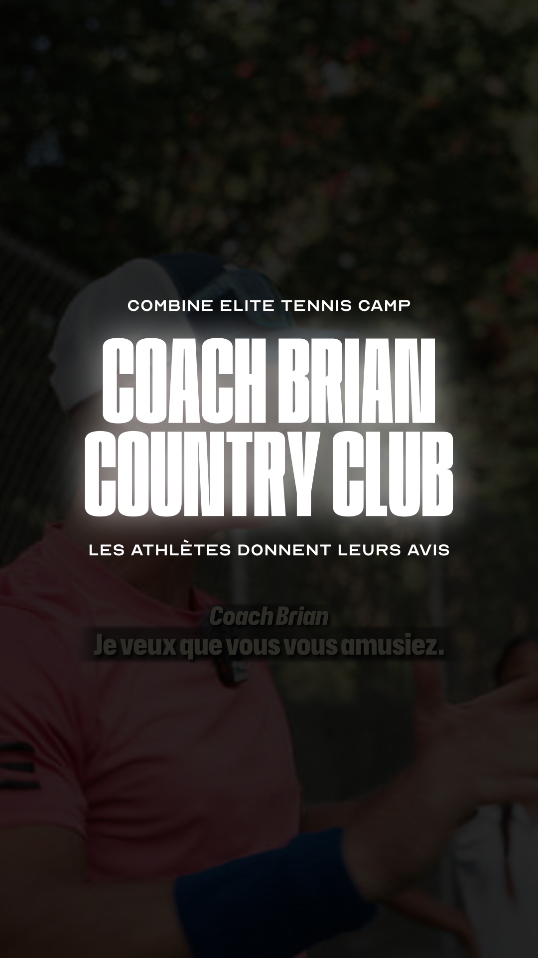 Le tennis style Country Club, les avis