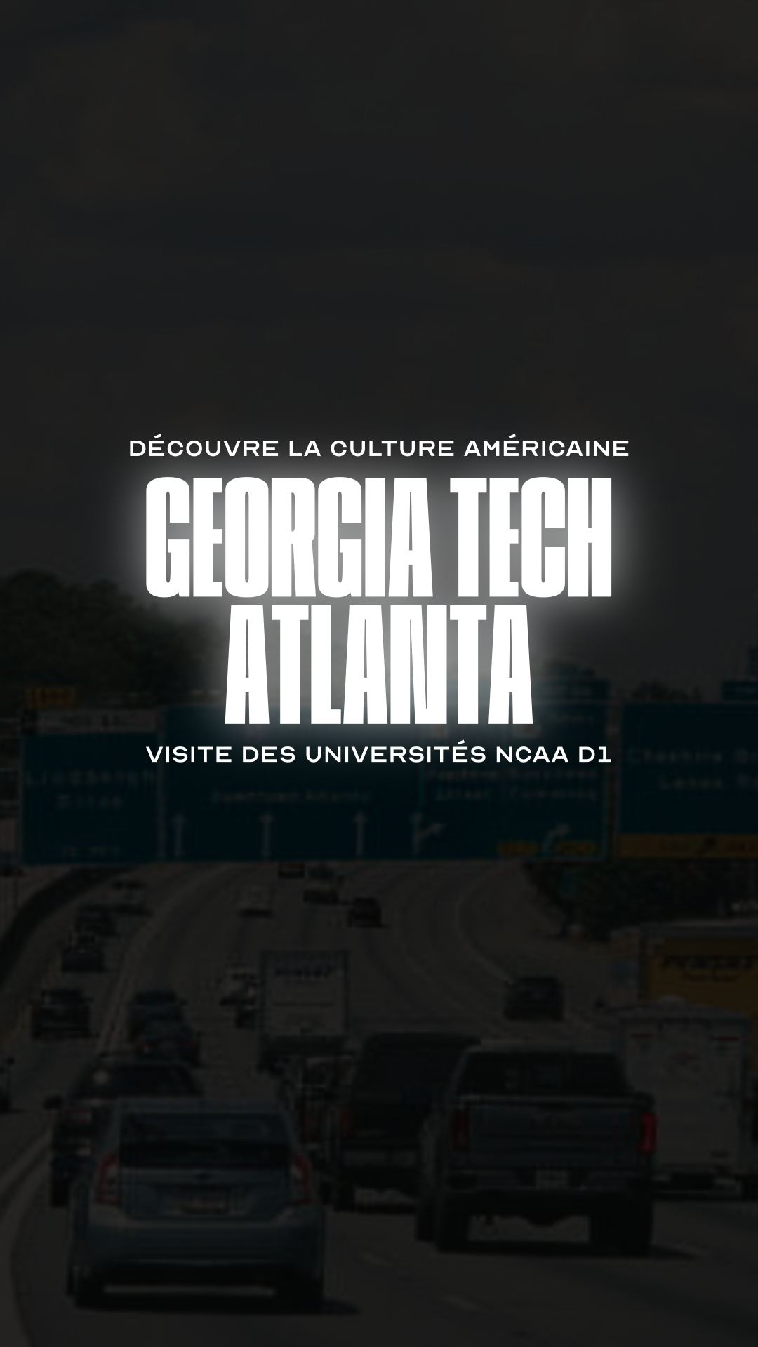 Affiche Georgia Tech avec Combine Elite Camps