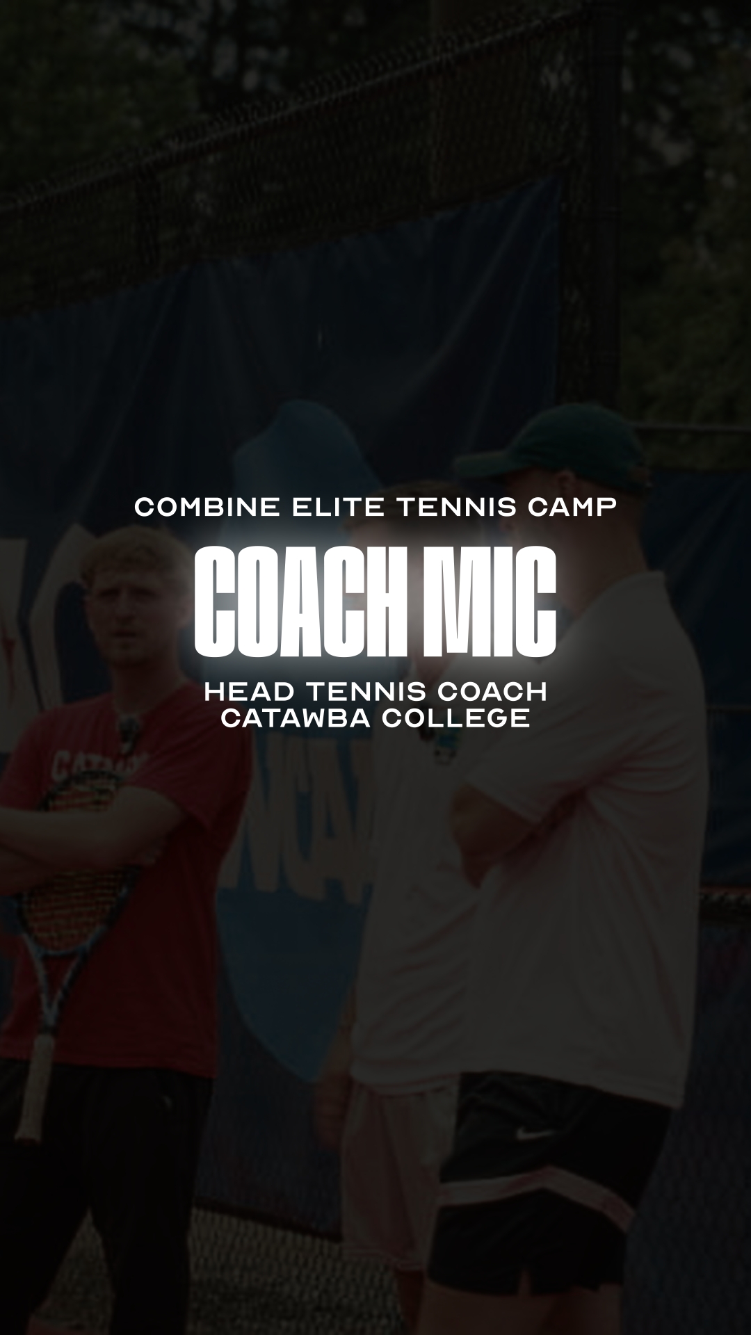 Affiche Coach tennis NCAA : Catawba