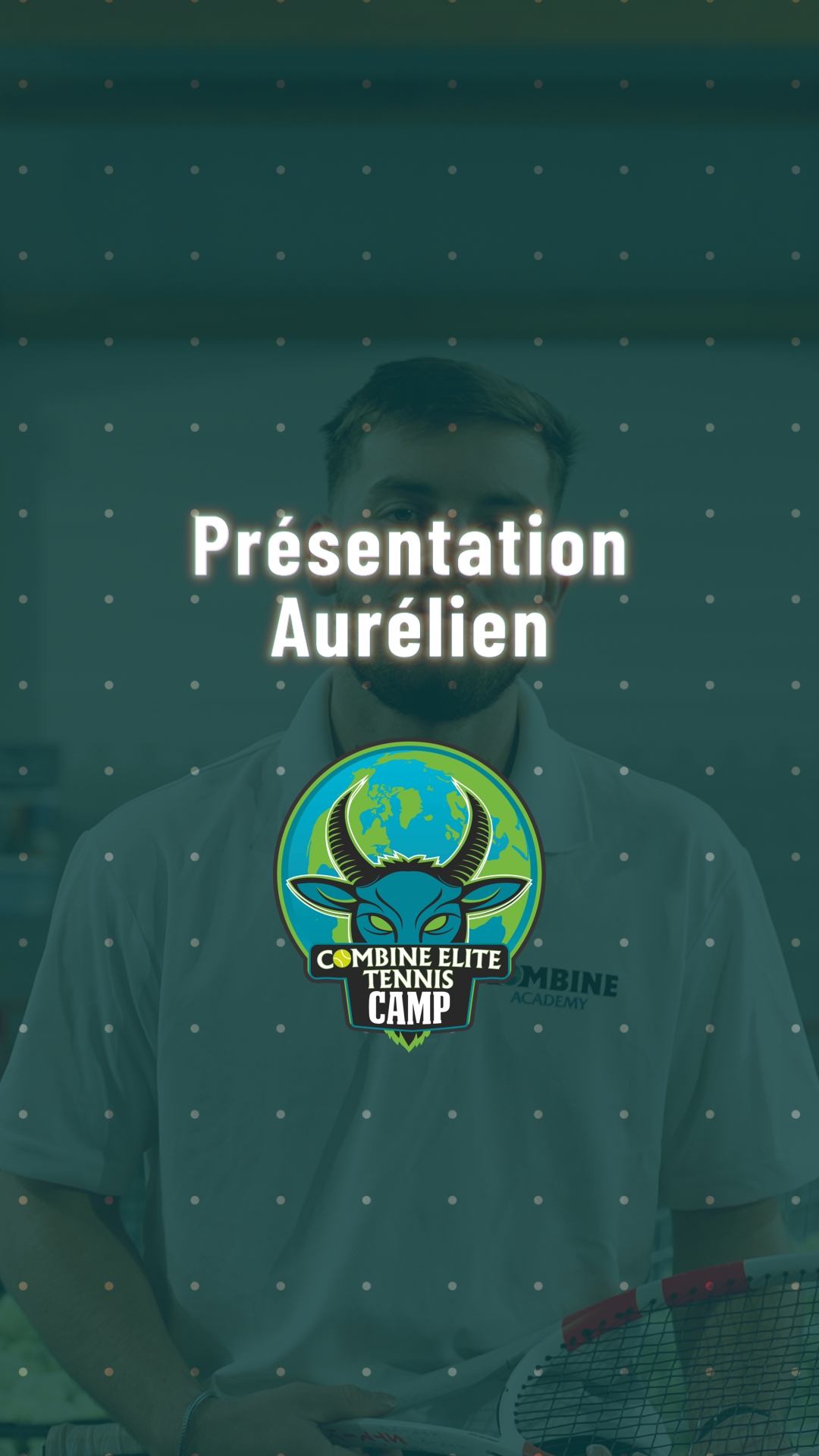 Affiche Aurélien Arlot – son parcours du basket au tennis NCAA