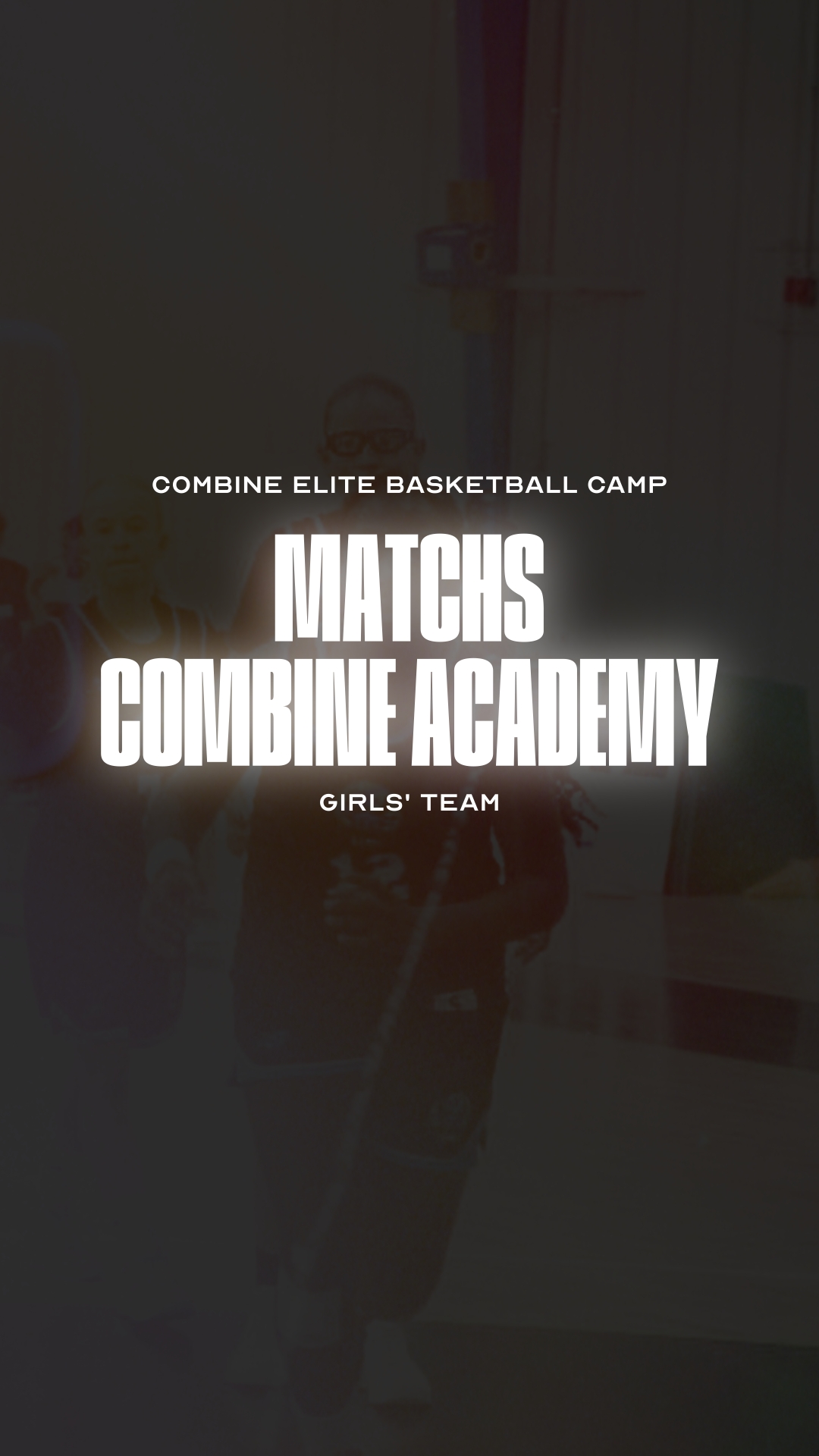 Affiche Matchs amicaux - Girls team