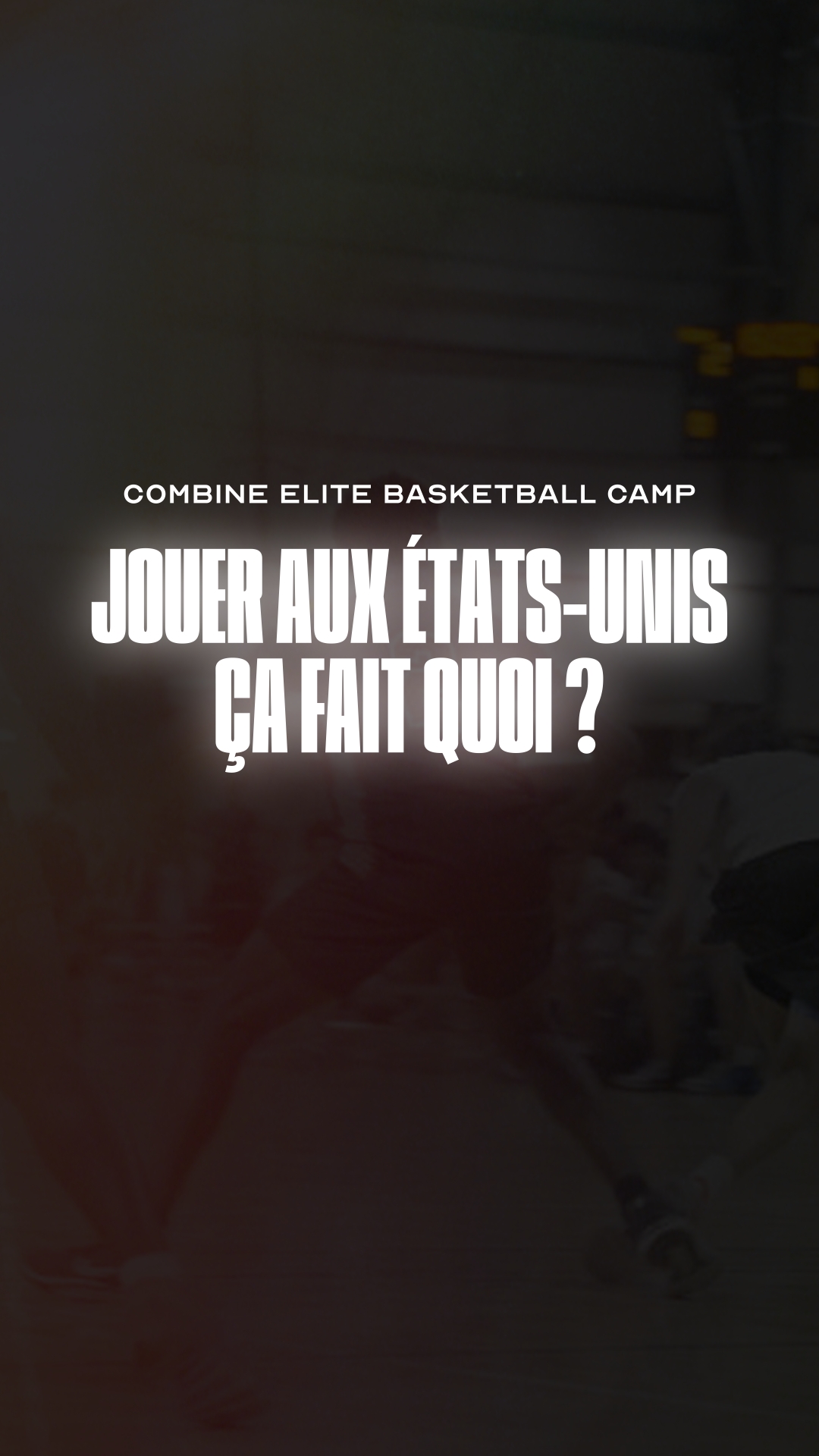 Affiche Jouer au basket aux États-Unis, ça fait quoi ?